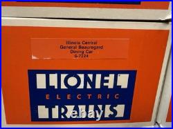 Lionel Illinois Central 5 Car Passenger Set 6-7221 7222 7223 7224 7225 O LNIB B2