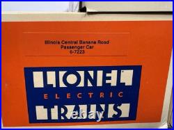 Lionel Illinois Central 5 Car Passenger Set 6-7221 7222 7223 7224 7225 O LNIB B2