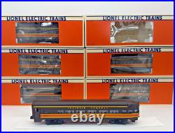 Lionel Illinois Central Aluminum 6 Car Passenger Set O Gauge New 6-7220 7225