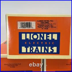 Lionel Illinois Central Aluminum 7 Car Passenger Set O New 6-7220 7225 19129