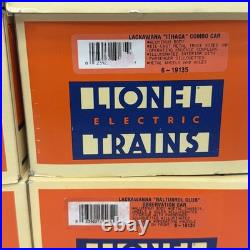 Lionel Lackawanna 15 Aluminum 6 Car Passenger Set O Gauge New 6-19131 19136 Lionel Lackawanna 15 Aluminum 6 Car Passenger Set O Gauge New 6-19131 19136