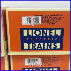 Lionel Lackawanna 15 Aluminum 6 Car Passenger Set O Gauge New 6-19131 19136 Lionel Lackawanna 15 Aluminum 6 Car Passenger Set O Gauge New 6-19131 19136