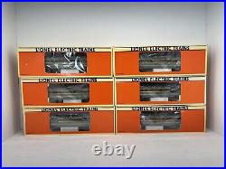 Lionel Lackawanna 15 Aluminum 6-Car Passenger Set O New 6-19131 19136