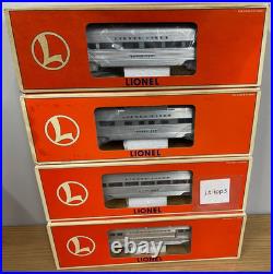Lionel Lines #19165 Aluminum 15 Passenger 4 Car Set Train O Scale 2530 31 32 33