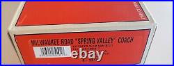 Lionel Milwaukee Road 5-Car Passenger Set with Sound Car 6-19185-88 6- 39105 NEW