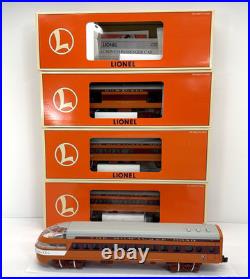 Lionel Milwaukee Road Aluminum 4-Car Passenger Set O Gauge New 6-19184 Hiawatha