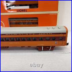 Lionel Milwaukee Road Aluminum 4-Car Passenger Set O Gauge New 6-19184 Hiawatha Lionel Milwaukee Road Aluminum 4-Car Passenger Set O Gauge New 6-19184 Hiawatha
