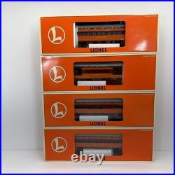 Lionel Milwaukee Road Aluminum 4-Car Passenger Set O Gauge New 6-19184 Hiawatha