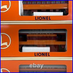 Lionel Milwaukee Road Aluminum 4-Car Passenger Set O Gauge New 6-19184 Hiawatha