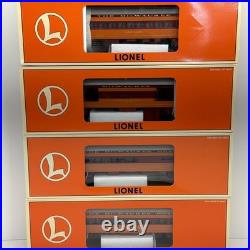 Lionel Milwaukee Road Aluminum 4-Car Passenger Set O Gauge New 6-19184 Hiawatha