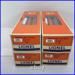 Lionel Milwaukee Road Aluminum 4-Car Passenger Set O Gauge New 6-19184 Hiawatha