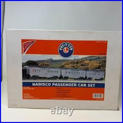 Lionel Nabisco 3-Car Passenger Set O Gauge Nabisco Lines Silver 6-31724 Set