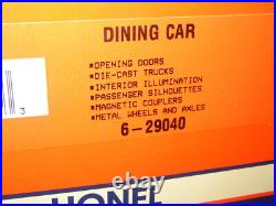Lionel New York Central NYC 2 Passenger car set #29004 29040 Dinning 29005 combo Lionel New York Central NYC 2 Passenger car set #29004 29040 Dinning 29005 combo