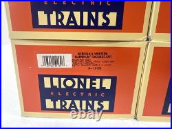 Lionel Norfolk & Western 15 Aluminum 7 Car Passenger Set O Used 6-19139-19144