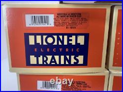 Lionel Norfolk & Western 15 Aluminum 7 Car Passenger Set O Used 6-19139-19144