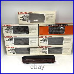 Lionel Norfolk & Western 15 Aluminum 7 Car Passenger Set O Used 6-9562 6-9566 Lionel Norfolk & Western 15 Aluminum 7 Car Passenger Set O Used 6-9562 6-9566
