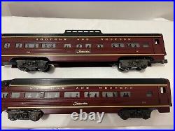 Lionel Norfolk & Western 15 Aluminum 8 Car Passenger Set N&W Powhatan Arrow