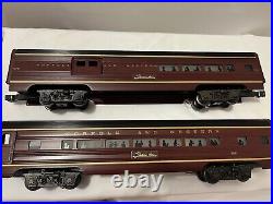Lionel Norfolk & Western 15 Aluminum 8 Car Passenger Set N&W Powhatan Arrow