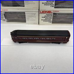 Lionel Norfolk & Western Aluminum 6 Car Passenger Set O Used 6-9562 9567 19108