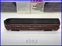 Lionel Norfolk & Western Aluminum 8 Car Passenger Set O New 6-9562 9567 19108