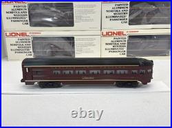 Lionel Norfolk & Western Aluminum 8 Car Passenger Set O New 6-9562 9567 19108
