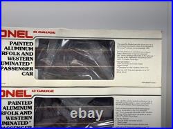 Lionel Norfolk & Western Aluminum 8 Car Passenger Set O New 6-9562 9567 19108