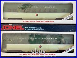 Lionel Northern Pacific 7 Car Passenger Set 6-16024-39 Lighted O Gauge Boxes