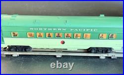 Lionel Northern Pacific 7 Car Passenger Set 6-16024-39 Lighted O Gauge Boxes