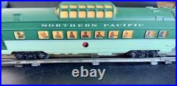 Lionel Northern Pacific 7 Car Passenger Set 6-16024-39 Lighted O Gauge Boxes