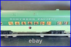 Lionel Northern Pacific 7 Car Passenger Set 6-16024-39 Lighted O Gauge Boxes