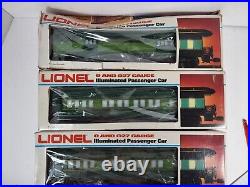 Lionel O Gauge 3-Car Passenger Set Southern Crescent Limited 9530 9532 9534