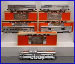 Lionel O Gauge Santa Fe Aluminum Passenger Car Set 5 EX/Box