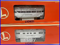 Lionel O-gauge 6-19165 Super Chief 4-car Aluminum Passenger Car Set