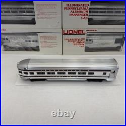Lionel Pennsylvania 15 Aluminum 6-Car Passenger Set O Gauge New 6-9569 9574