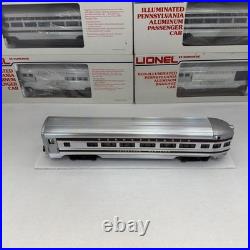 Lionel Pennsylvania 15 Aluminum 6-Car Passenger Set O Gauge New 6-9569 9574