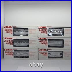 Lionel Pennsylvania 15 Aluminum 6-Car Passenger Set O Gauge New 6-9569 9574