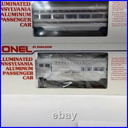 Lionel Pennsylvania 15 Aluminum 6-Car Passenger Set O Gauge New 6-9569 9574