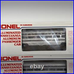 Lionel Pennsylvania 15 Aluminum 6-Car Passenger Set O Gauge New 6-9569 9574