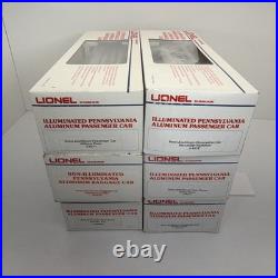 Lionel Pennsylvania 15 Aluminum 6-Car Passenger Set O Gauge New 6-9569 9574