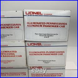 Lionel Pennsylvania 15 Aluminum 6-Car Passenger Set O Gauge New 6-9569 9574