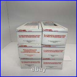Lionel Pennsylvania 15 Aluminum 6-Car Passenger Set O Gauge New 6-9569 9574