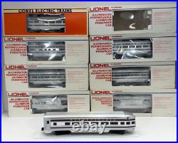 Lionel Pennsylvania 15 Aluminum 8 Car Passenger Set O Used 6-9569 9575 7208