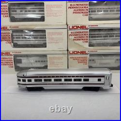 Lionel Pennsylvania 15 Aluminum 8 Car Passenger Set O Used 6-9569 9575 7208%