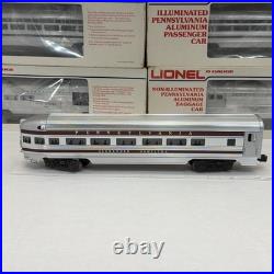 Lionel Pennsylvania 15 Aluminum 8 Car Passenger Set O Used 6-9569 9575 7208