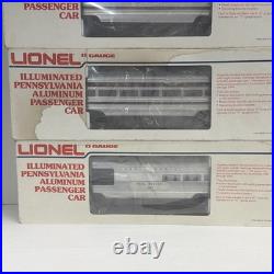 Lionel Pennsylvania 15 Aluminum 8 Car Passenger Set O Used 6-9569 9575 7208%