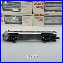 Lionel Pennsylvania 15 Aluminum 8 Car Passenger Set O Used 6-9569 9575 7208
