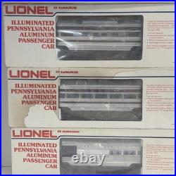 Lionel Pennsylvania 15 Aluminum 8 Car Passenger Set O Used 6-9569 9575 7208%