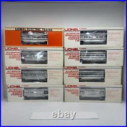 Lionel Pennsylvania 15 Aluminum 8 Car Passenger Set O Used 6-9569 9575 7208