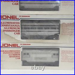 Lionel Pennsylvania 15 Aluminum 8 Car Passenger Set O Used 6-9569 9575 7208%
