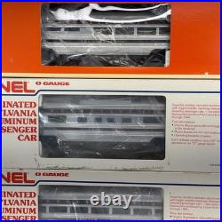 Lionel Pennsylvania 15 Aluminum 8 Car Passenger Set O Used 6-9569 9575 7208